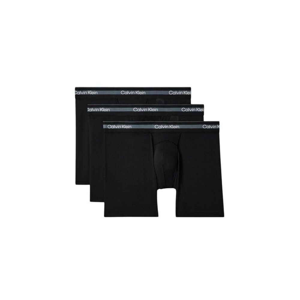 Calvin Klein Underwear Black Recycled Polyester Men's Boxers